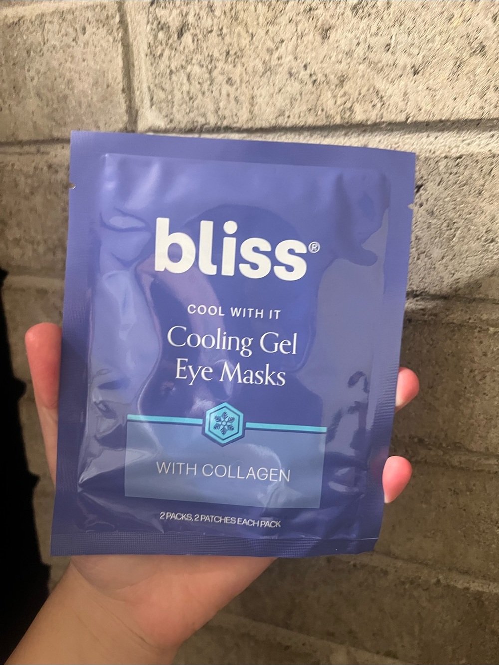 bliss Cooling Gel Eye Masks